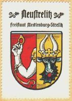 Wappen von Neustrelitz/Arms (crest) of Neustrelitz