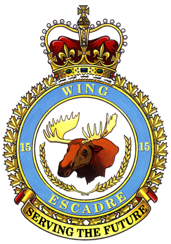 Coat of arms (crest) of the No 15 Wing, Royal Canadian Air Force