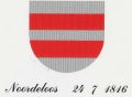 Wapen van Noordeloos/Coat of arms (crest) of Noordeloos