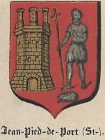 Blason de Saint-Jean-Pied-de-Port/Arms (crest) of Saint-Jean-Pied-de-Port