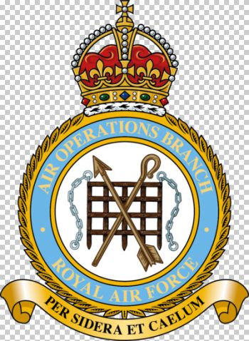 Coat of arms (crest) of Air Operations Branch, Royal Air Force