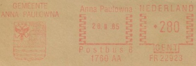 Wapen van Anna Paulowna/Arms of Anna Paulowna