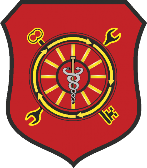 Arms (crest) of Logistics Base, North Macedonia