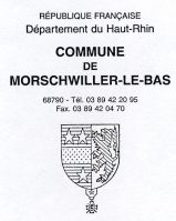 Blason de Morschwiller-le-Bas/Arms (crest) of Morschwiller-le-Bas