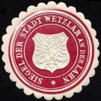 Wappen von Wetzlar/Arms (crest) of Wetzlar