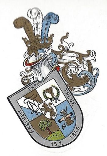 Wappen von Corps Normannia-Halle zu Gießen/Arms (crest) of Corps Normannia-Halle zu Gießen