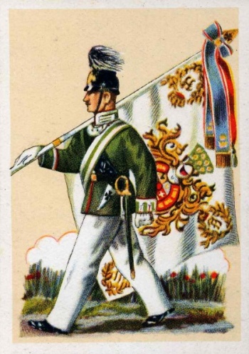 Coat of arms (crest) of Grand Ducal Mecklenburgian Jaeger Battalion No 14, Germany
