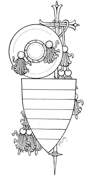 Arms (crest) of Arnaud de Faugères