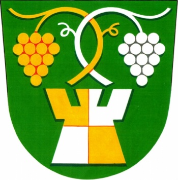 Arms (crest) of Tučapy (Uherské Hradiště)