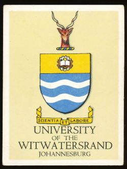 Arms of University of the Witwatersrand