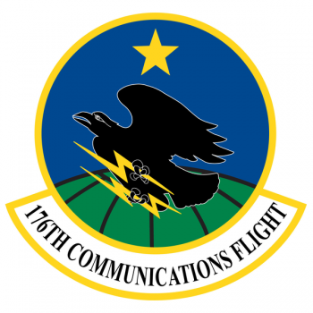 Coat of arms (crest) of the 176th Communications Flight, Alaska Air National Guard