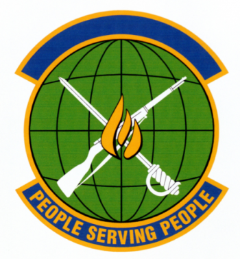 Coat of arms (crest) of the 45th Services Squadron, US Air Force