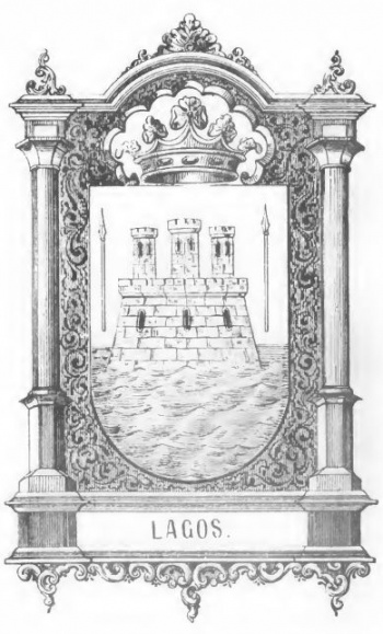 Coat of arms (crest) of Lagos (Faro)