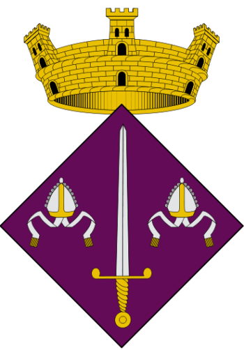 Escudo de Nou de Berguedà/Arms (crest) of Nou de Berguedà