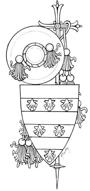 Arms (crest) of Robert Guibé