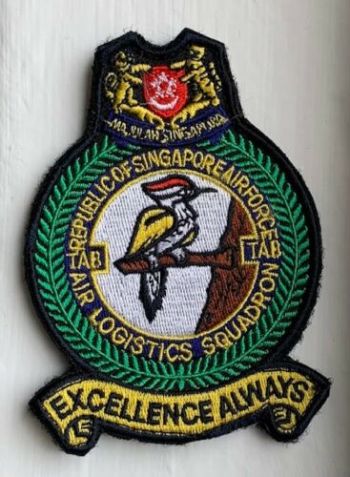 Arms (crest) of Tengah Air Base Air Logistics Squadron, Republic of Singapore Air Force