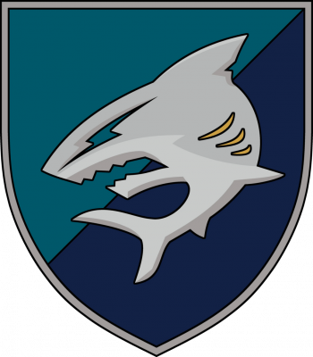 Coat of arms (crest) of 40th Coastal Defence Brigade, Ukrainian Marine Corps
