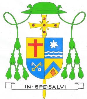Arms (crest) of Enemésio Ângelo Lazzaris