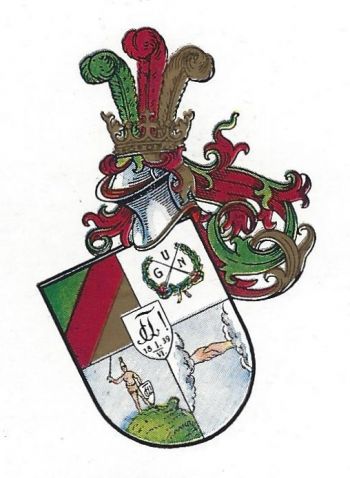 Wappen von Corps Teutonia Gießen/Arms (crest) of Corps Teutonia Gießen