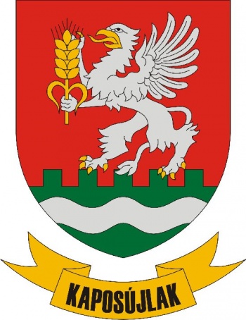 Kaposújlak (címer, arms)