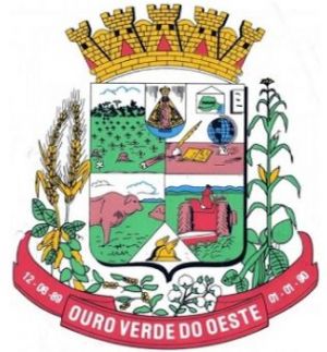 Arms (crest) of Ouro Verde do Oeste