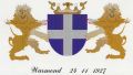 Wapen van Warmond/Coat of arms (crest) of Warmond