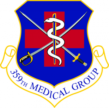 Coat of arms (crest) of the 359th Medical Group, US Air Force