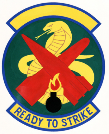 Coat of arms (crest) of the 384th Munitions Maintenance Squadron, US Air Force