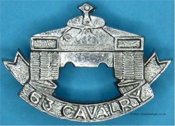 Blason de 63rd Cavalry, Indian Army/Arms (crest) of 63rd Cavalry, Indian Army