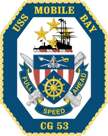 Coat of arms (crest) of Cruiser USS Mobile Bay