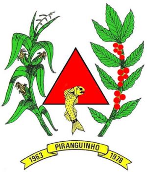 Brasão de Piranguinho/Arms (crest) of Piranguinho