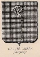 Blason de Salles-Curan/Arms (crest) of Salles-Curan
