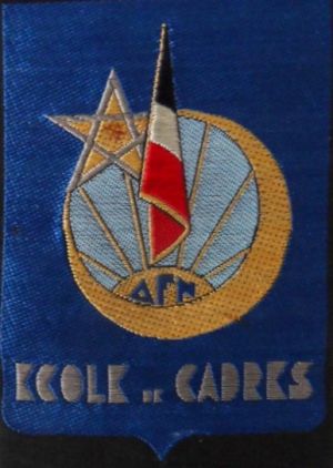 Coat of arms (crest) of School of Cadres French North Africa, CJF