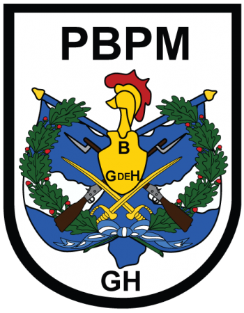 Coat of arms (crest) of the 1st Military Police Brigade ''Guardia de Honor'', Guatemalan Army