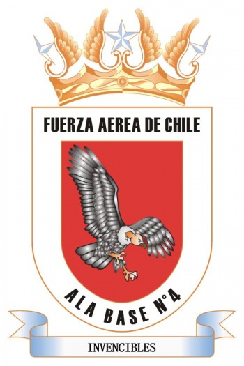 Blason de Ala Base 4 of the Air Force of Chile/Arms (crest) of Ala Base 4 of the Air Force of Chile