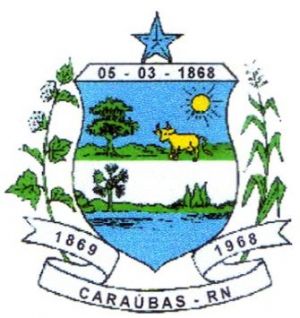 Brasão de Caraúbas (Rio Grande do Norte)/Arms (crest) of Caraúbas (Rio Grande do Norte)