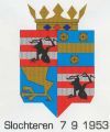 Wapen van Slochteren/Coat of arms (crest) of Slochteren