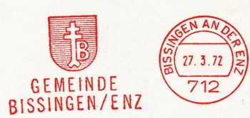 Wappen von Bissingen an der Enz/Coat of arms (crest) of Bissingen an der Enz