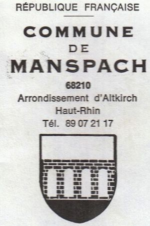 Blason de Manspach
