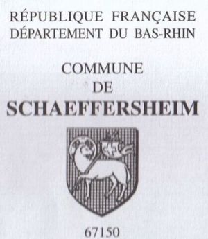 Blason de Schaeffersheim