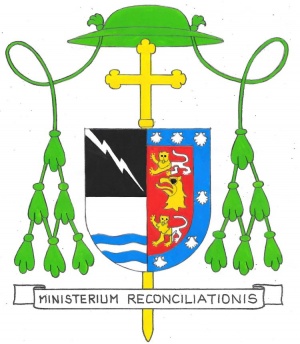 Arms (crest) of John Aloysius O'Mara