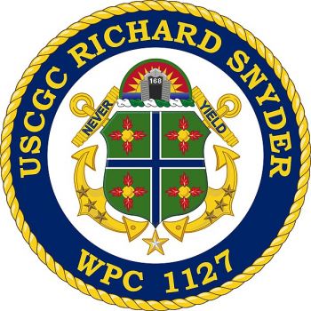 Coat of arms (crest) of the USCGC Richard Snyder (WPC-1127)