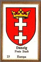 Arms (crest) of Gdańsk/Wappen von Danzig