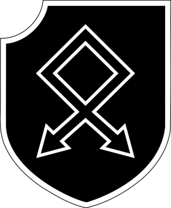 Coat of arms (crest) of the 23rd SS Volunteer Armoured Grenadier Division Nederland