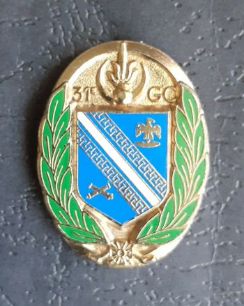 Coat of arms (crest) of the 31st Camp Grouping, French Army