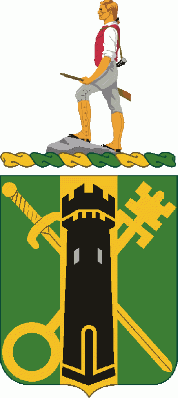 Coat of arms (crest) of 391st Military Police Battalion, US Army