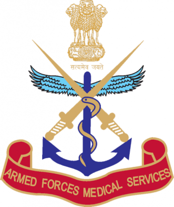 Coat of arms (crest) of the Armed Forces Medical Services, India