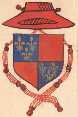 Arms (crest) of Amanieu d’Albret