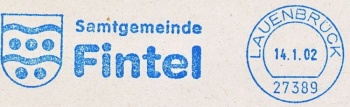 Wappen von Samtgemeinde Fintel/Coat of arms (crest) of Samtgemeinde Fintel