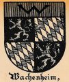 Wappen von Wachenheim/ Arms of Wachenheim